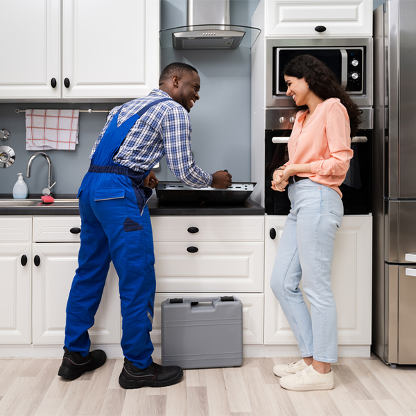 how long does it typically take to complete cooktop repair services in Kosciusko